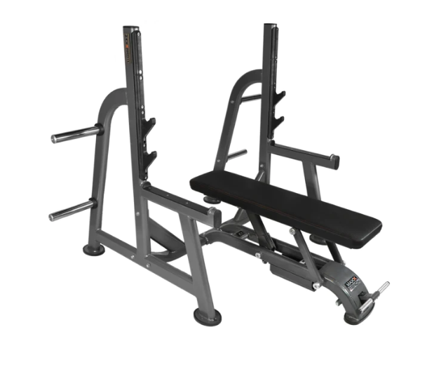 Ultimate Safety Olympic Rack with Hydraulic Bench