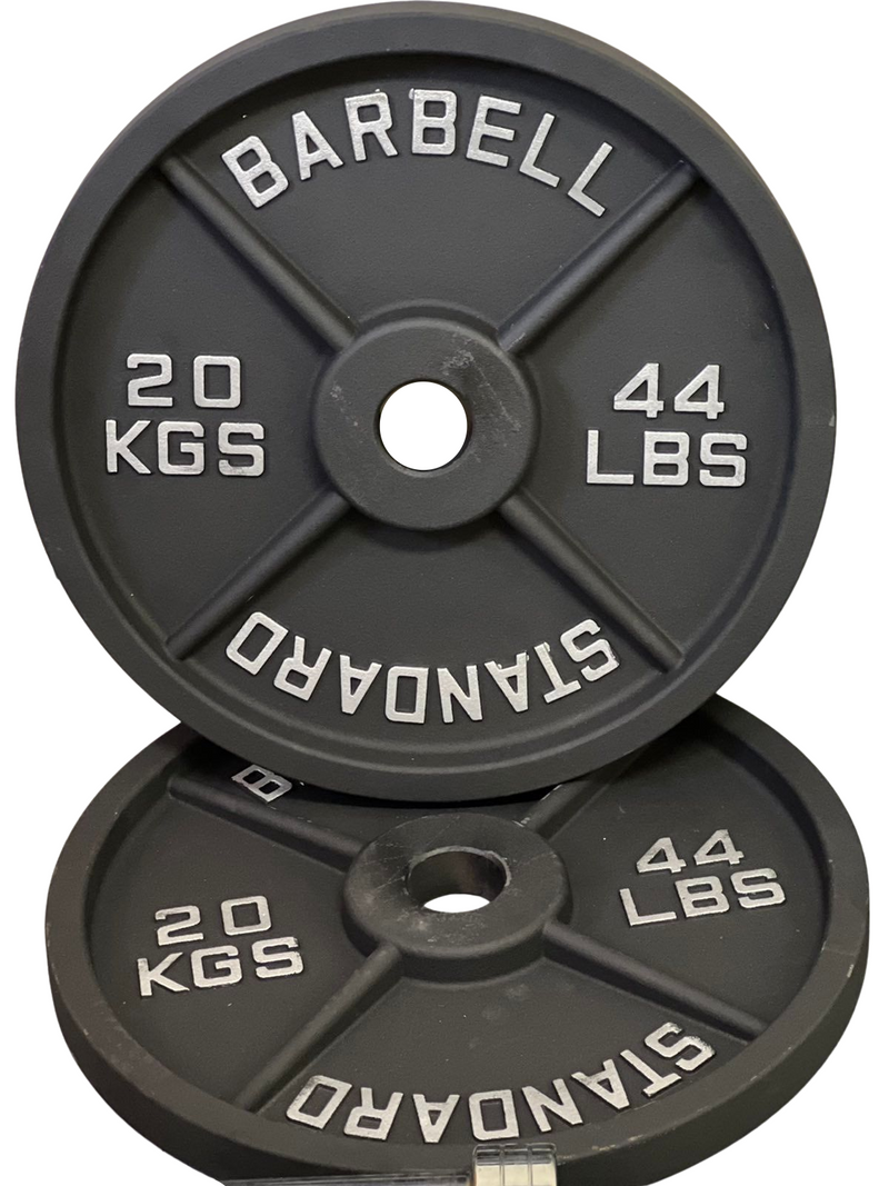 20kg Olympic Cast Iron Pair (Total 40kg) - Deadlift Sports AU