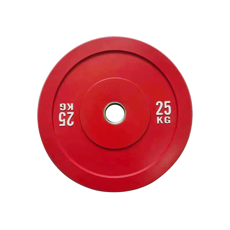 25kg Color Rubber Bumper Plate Pair (Total 50kg) - Deadlift Sports AU