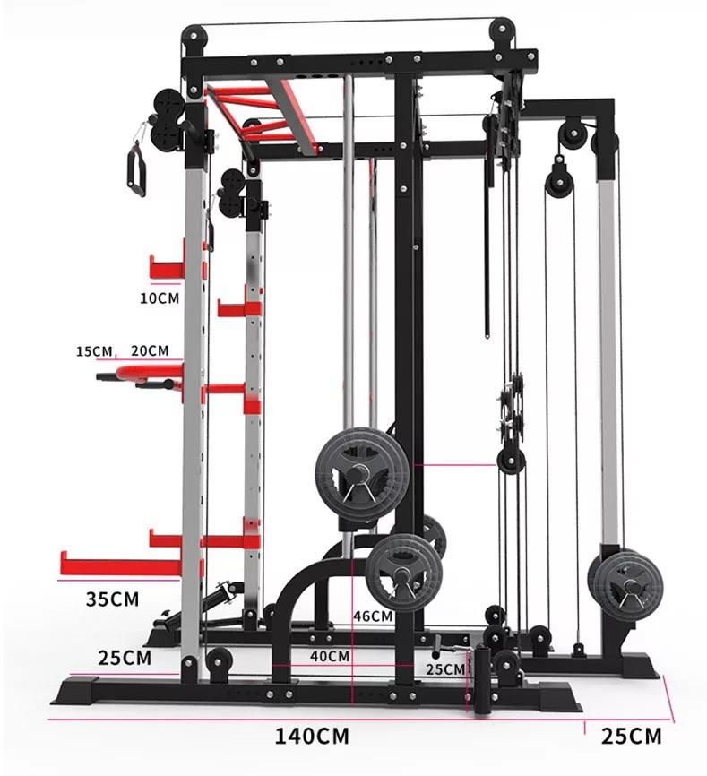 Deadlift Home Smith Machine (Weights NOT Included) - Deadlift Sports AU
