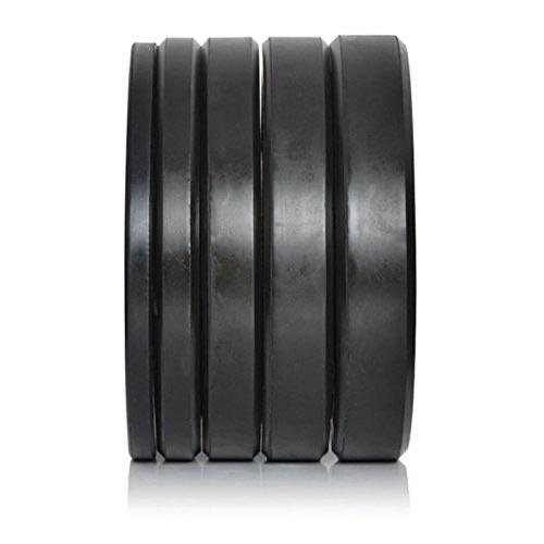 Virgin Rubber Bumper Plate Full Set Barbell Not Included (Total 150kg) - Deadlift Sports AU