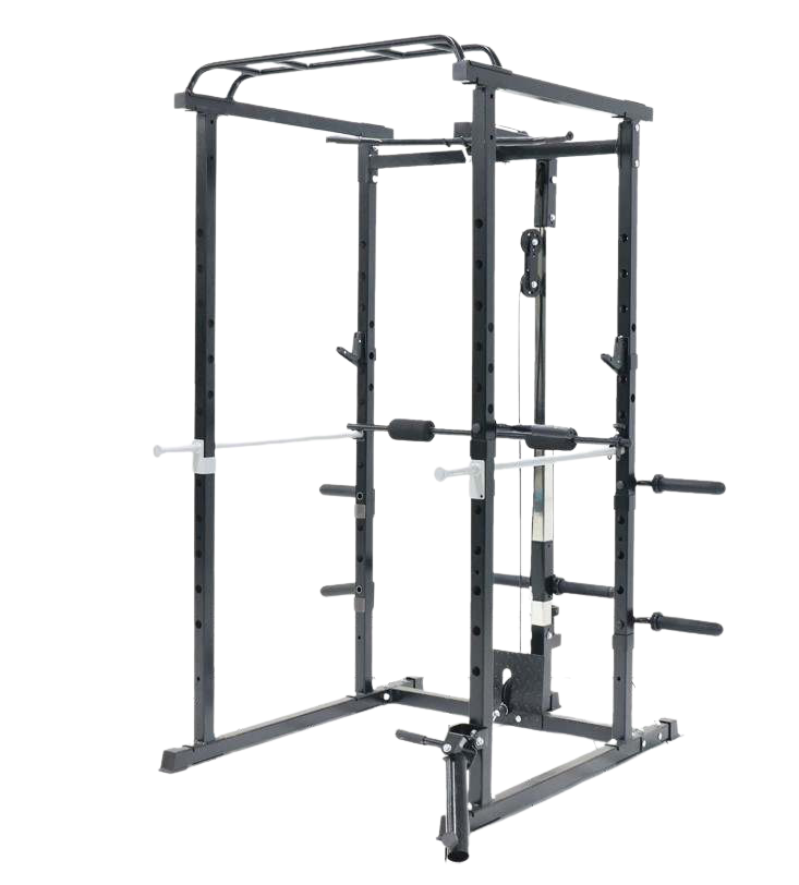 Squat Rack With Pulley System And Extras - Deadlift Sports AU